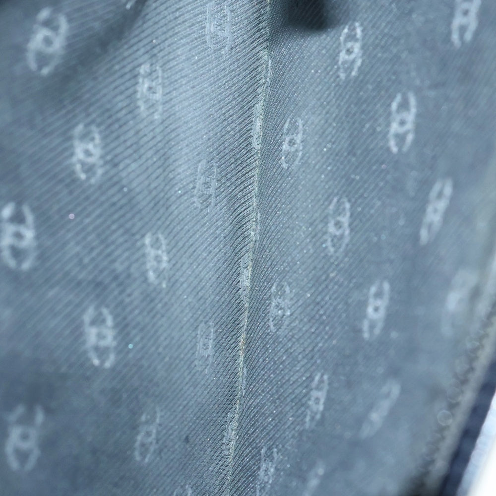 CHANEL(シャネル) ココボタン レザー 2つ折り長財布 ブラック 13番台 A20904