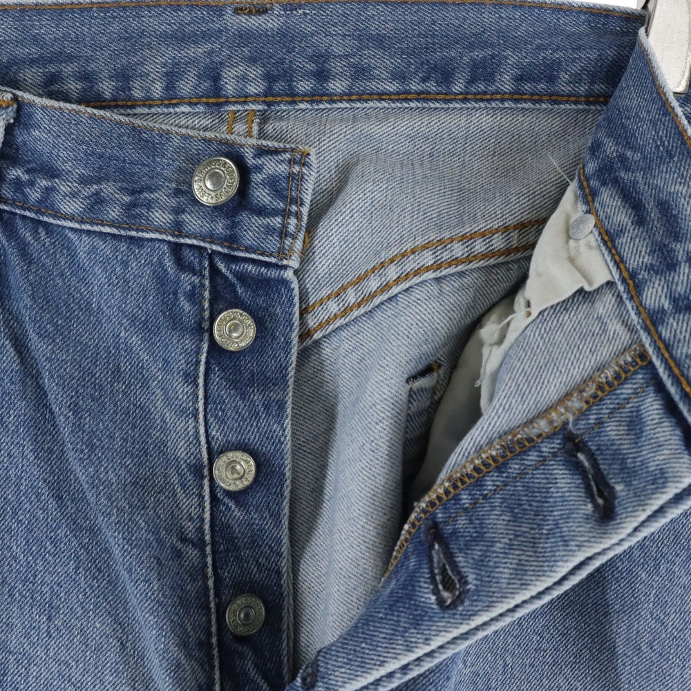 Levi's(リーバイス) 80S VINTAGE 1501-0117 ヴィンテージ スモールe ボタン裏無 ボタンフライ デニムパンツ インディゴ