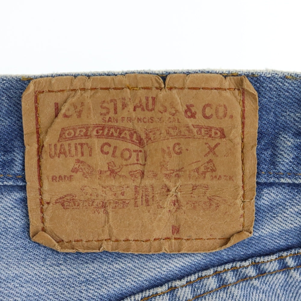 Levi's(リーバイス) 70S VINTAGE 501 ヴィンテージ 66後期 スモールe ボタン裏6 ボタンフライ デニムパンツ インディゴ