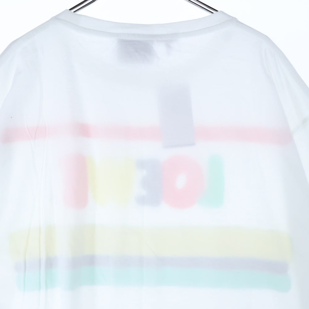 LOEWE(ロエベ) 23SS PAULA'S IBIZA ロゴプリント 半袖Tシャツ ホワイト H616Y22J12