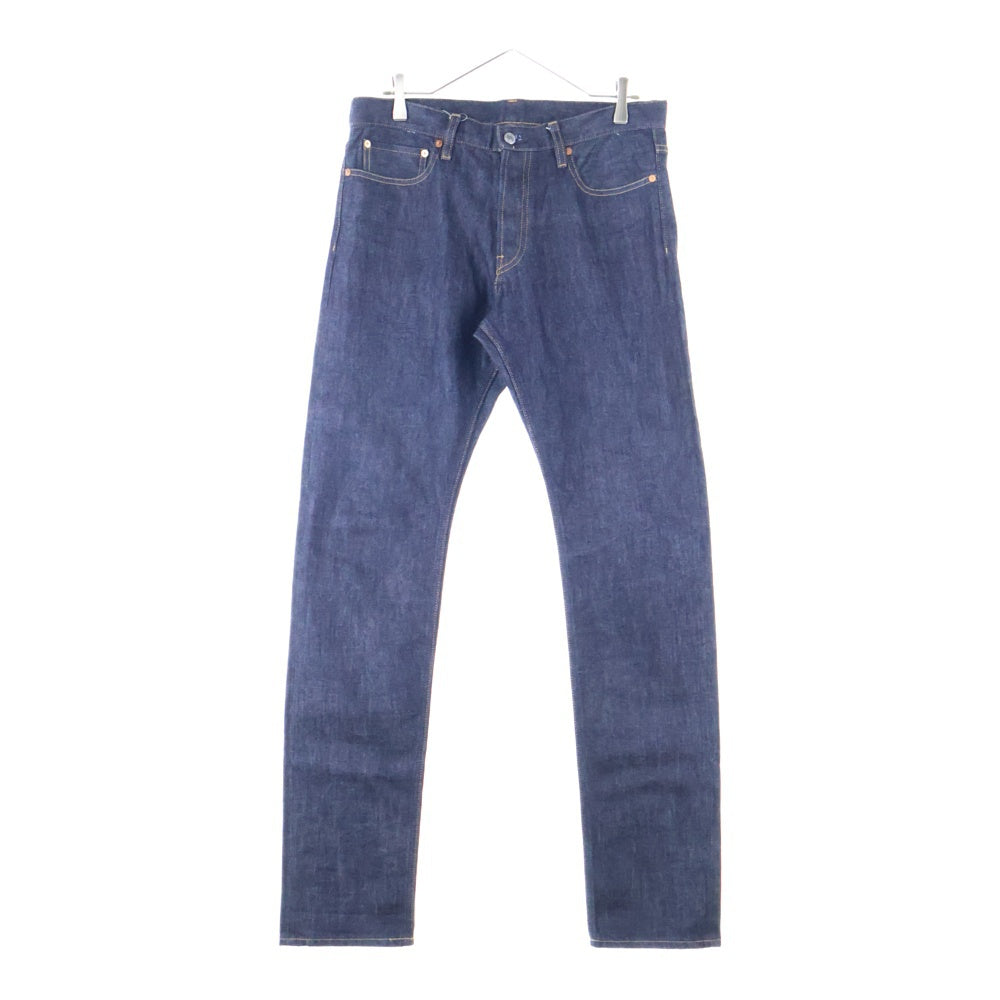 MINEDENIM(マインデニム) STANDARD SLIM STR 5POCKET RGD スタンダード スリム 5ポケット ボタンフライ デニムパンツ インディゴ FPKH101NST-80-332-7
