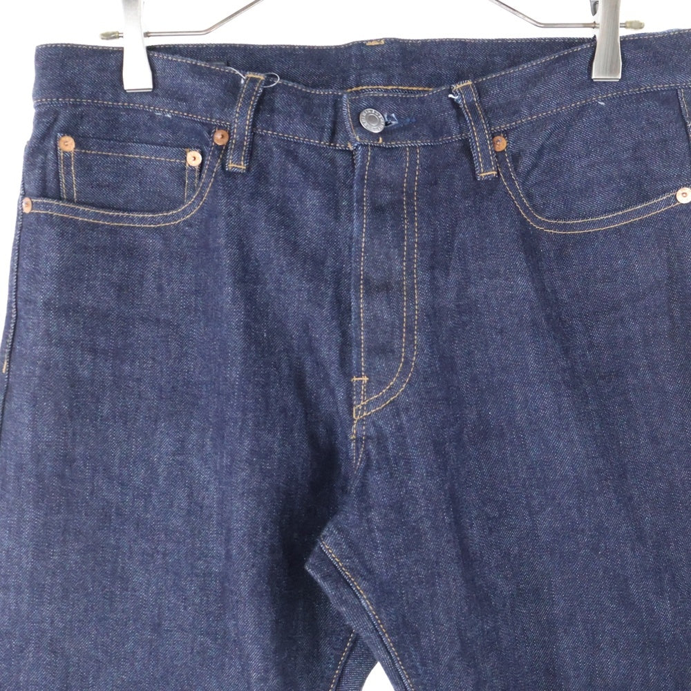MINEDENIM(マインデニム) STANDARD SLIM STR 5POCKET RGD スタンダード スリム 5ポケット ボタンフライ デニムパンツ インディゴ FPKH101NST-80-332-7