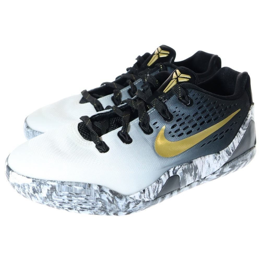 NIKE(ナイキ) GS KOBE9 EM LOW MAMBACITA コービー9 マンバシータ ローカットスニーカー ブラック/ホワイト/ゴールド US6.5Y/24.5cm FV3607-002