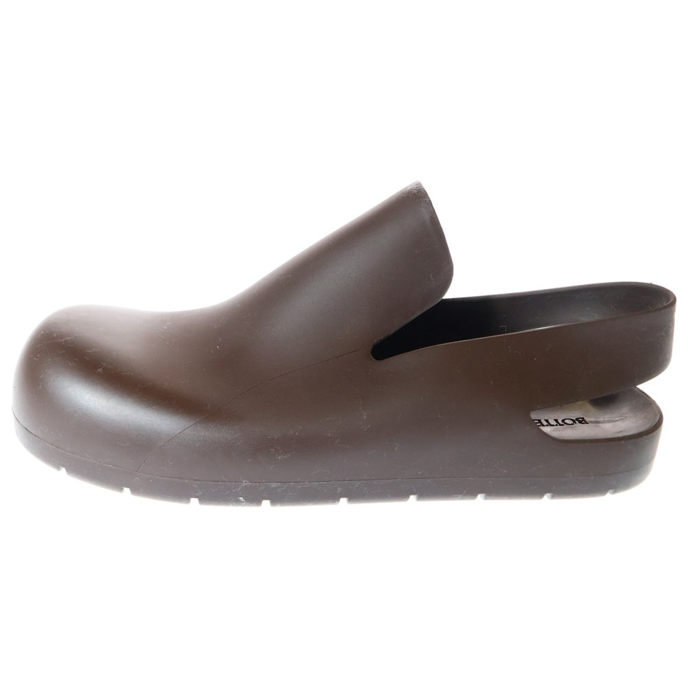 BOTTEGA VENETA(ボッテガヴェネタ) パドル スリングバック ラバーサンダル シューズ ブラウン 658767