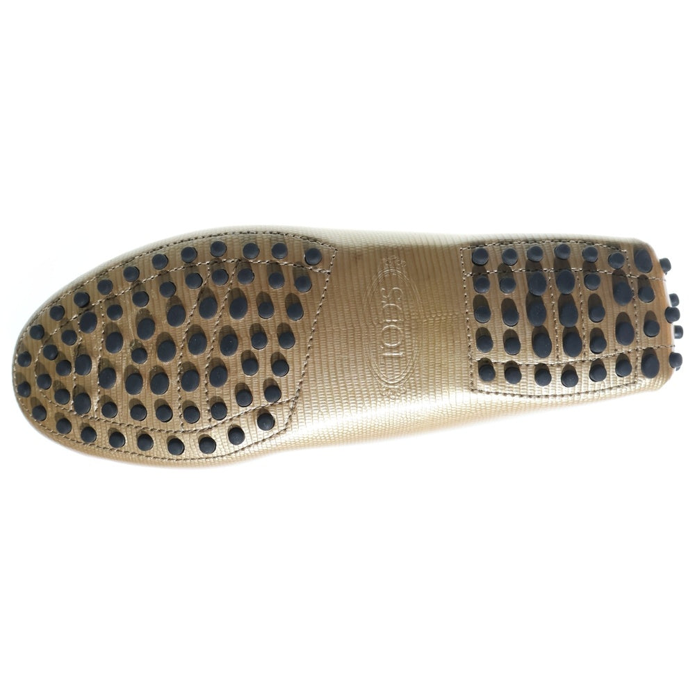 TOD'S(トッズ) GOMMINO MOCASSINO ゴンミーニ モカシーノ ローファー レディース ゴールド XXW00G0001009TC600