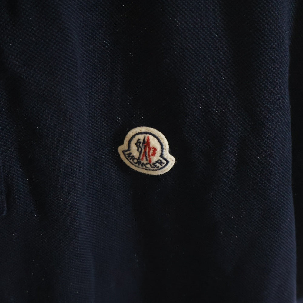 MONCLER(モンクレール) MAGLIA POLO MANICA CORTA マグリア ポロ マニカコルタ 半袖ポロシャツ ネイビー 510918304300