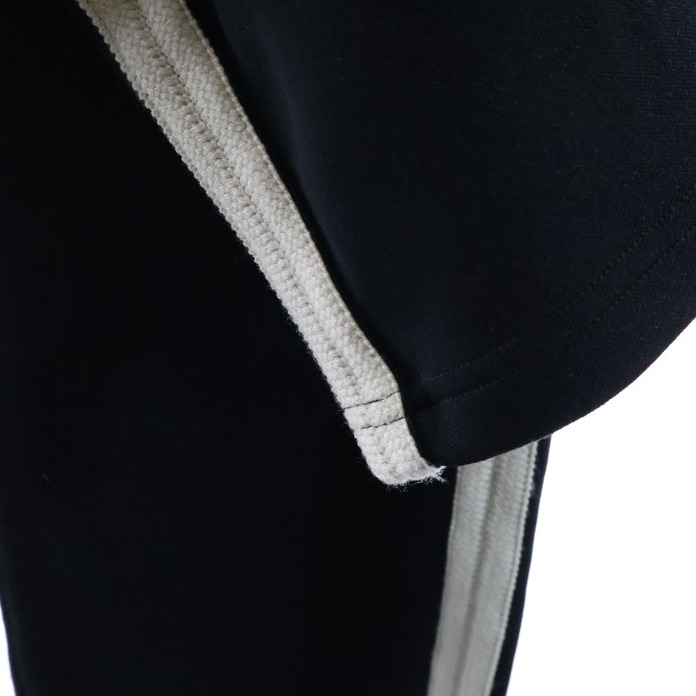 nonnative(ノンネイティブ) 24SS COACH EASY PANTS POLY JERSEY コーチ ポリ イージースウェットジョガーパンツ ジャージ ブラック/ホワイト NN-P4439