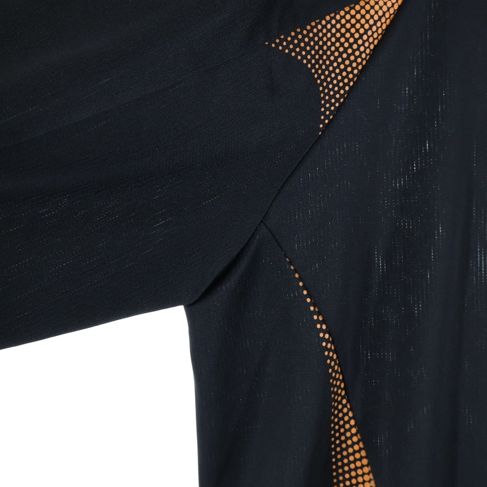 F.C.R.B./F.C.Real Bristol/FCRB(エフシーアールビー/エフシーレアルブリストル) 25SS L/S GAME SHIRT ロングスリーブ ゲーム シャツ クルーネック長袖Tシャツ カットソー ブラック FCRB-250005