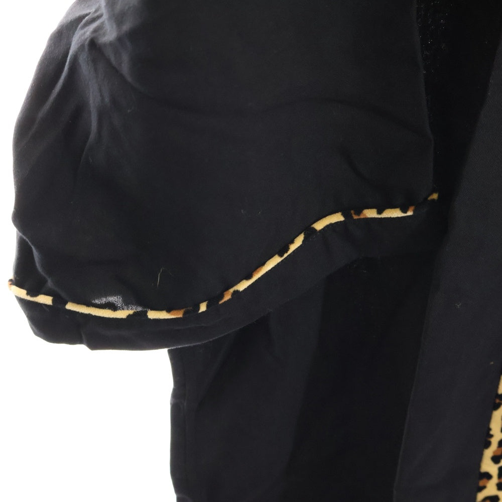 WACKO MARIA(ワコマリア) 25SS SWITCHING SHIRT S/S TYPE-4 スウィッチング オープンカラーシャツ ショートスリーブ タイプ-4 ブラック