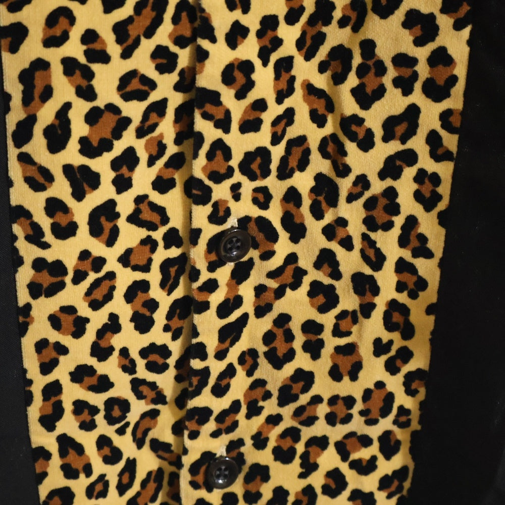 WACKO MARIA(ワコマリア) 25SS SWITCHING SHIRT S/S TYPE-4 スウィッチング オープンカラーシャツ ショートスリーブ タイプ-4 ブラック