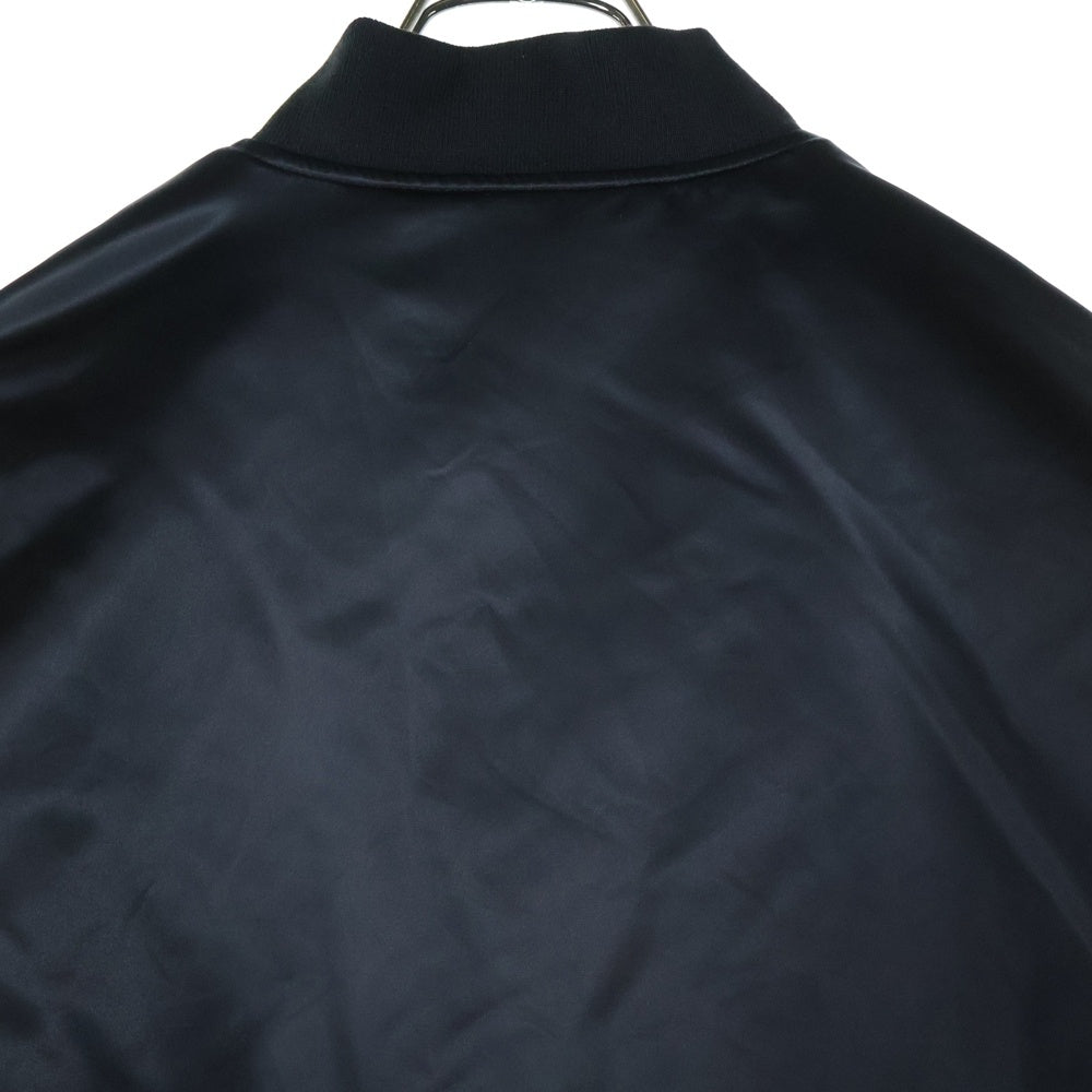 KITH(キス) New York Knicks Satin Bomber Jacket ニューヨークニックス サテン ボンバージャケット ブラック KHM010202