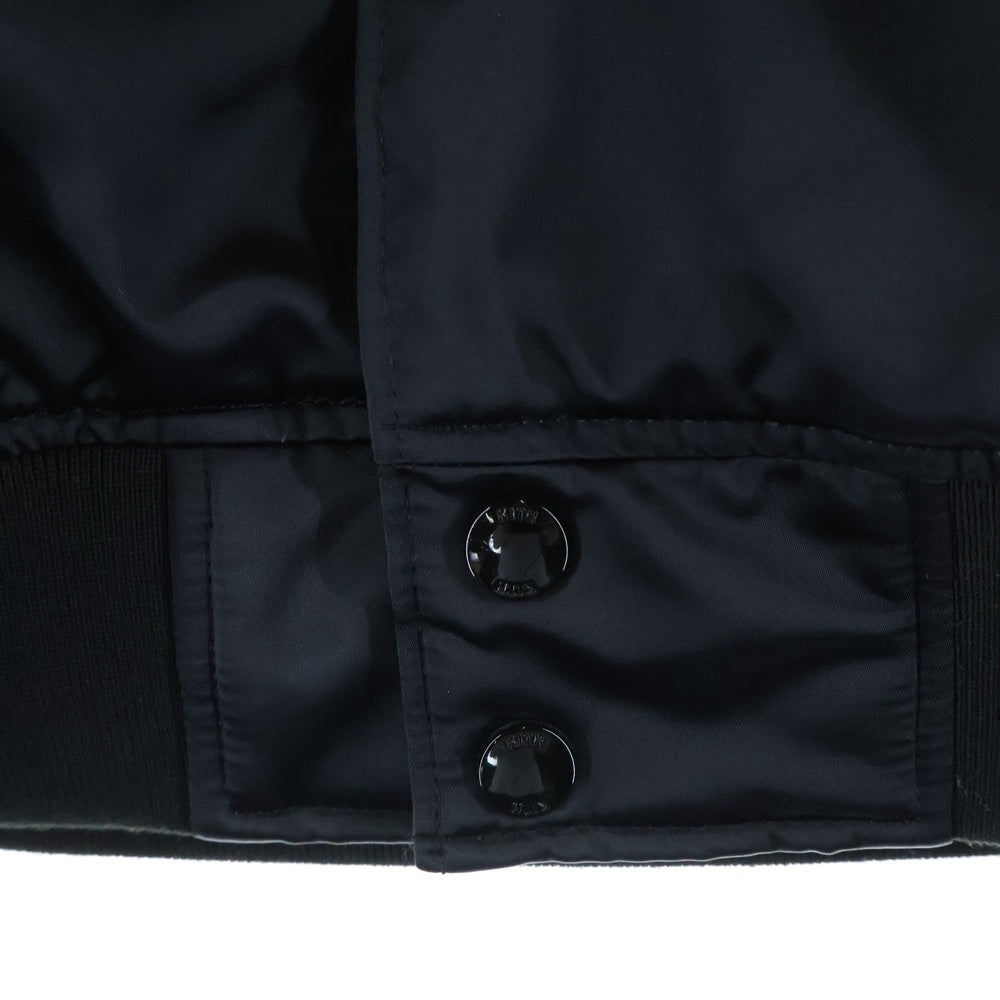 KITH(キス) New York Knicks Satin Bomber Jacket ニューヨークニックス サテン ボンバージャケット ブラック KHM010202