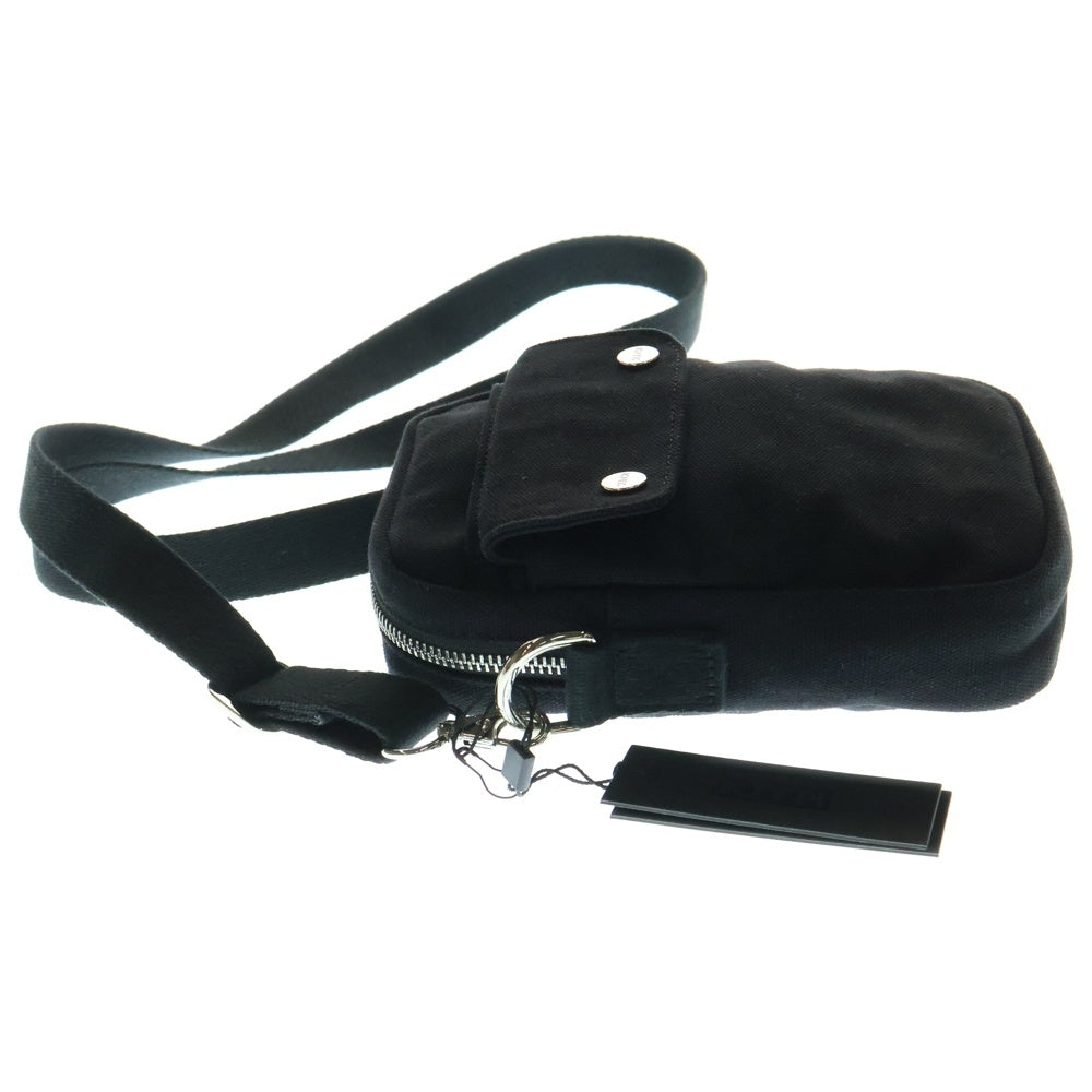 KITH(キス) Canvas Utility Crossbody キャンバス ユーティリティ クロスボディ ショルダーバッグ ブラック KHM040064