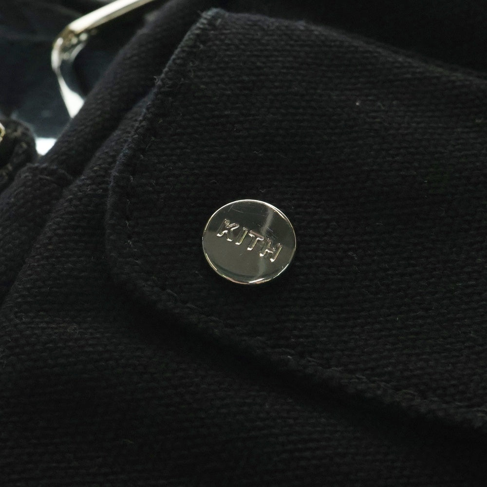 KITH(キス) Canvas Utility Crossbody キャンバス ユーティリティ クロスボディ ショルダーバッグ ブラック KHM040064