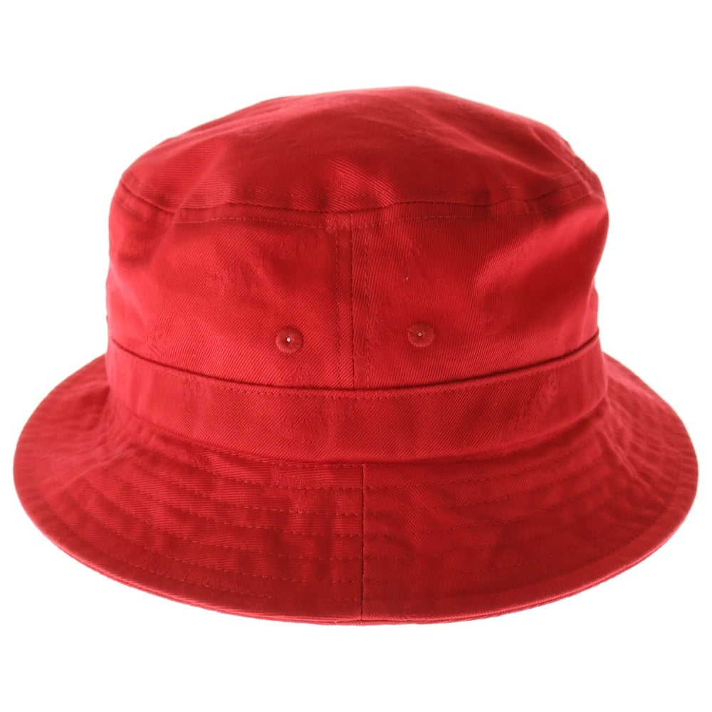 SUPREME(シュプリーム) 19AW Jacquard Logos Twill Crusher ジャガード ロゴ クラッシャーハット 帽子 レッド