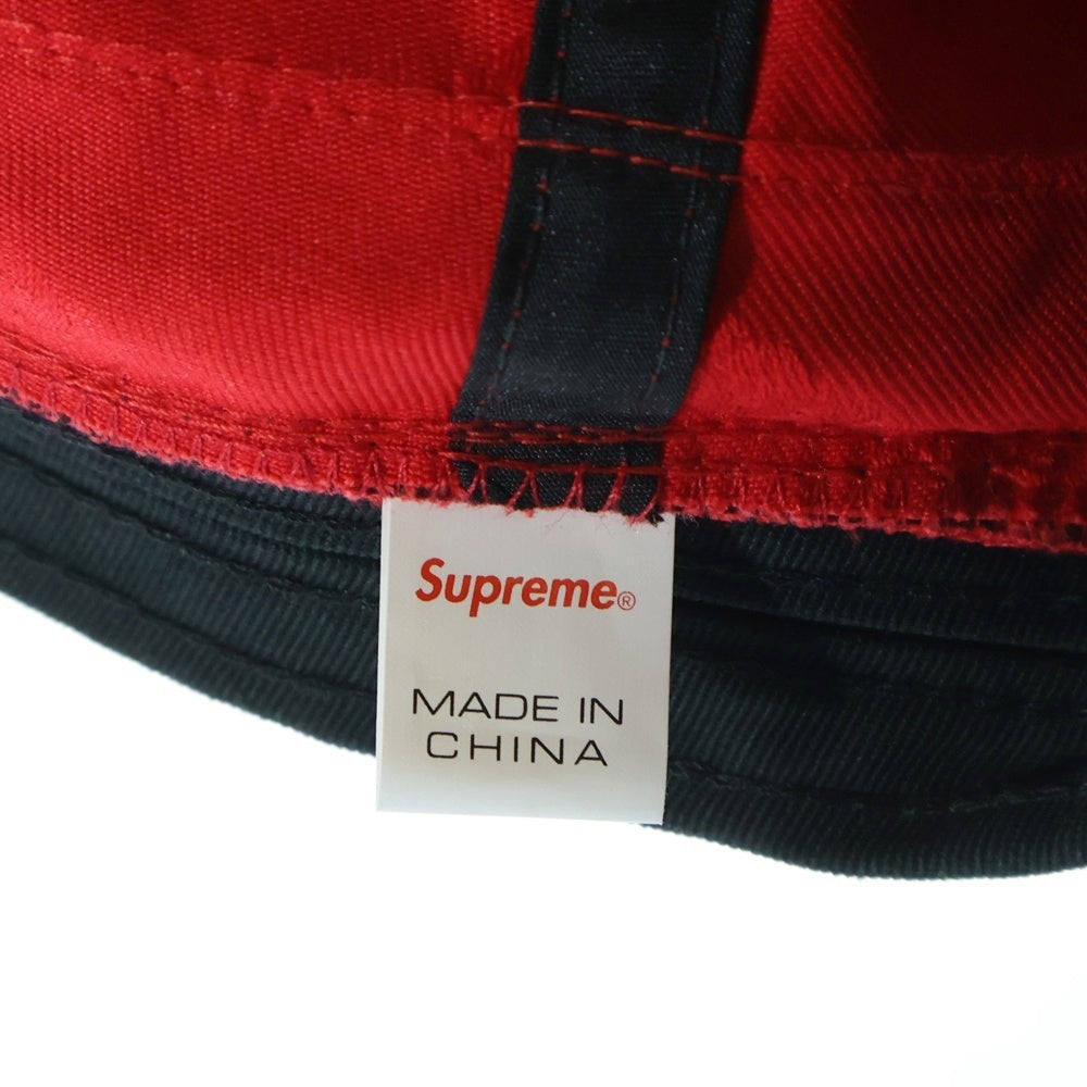 SUPREME(シュプリーム) 19AW Jacquard Logos Twill Crusher ジャガード ロゴ クラッシャーハット 帽子 レッド
