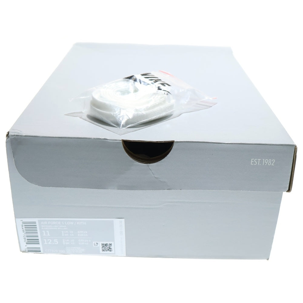 NIKE(ナイキ) ×KITH AIR FORCE 1 LOW キス エアフォース 1 ローカットスニーカー ホワイト US11/29cm CZ7928-100