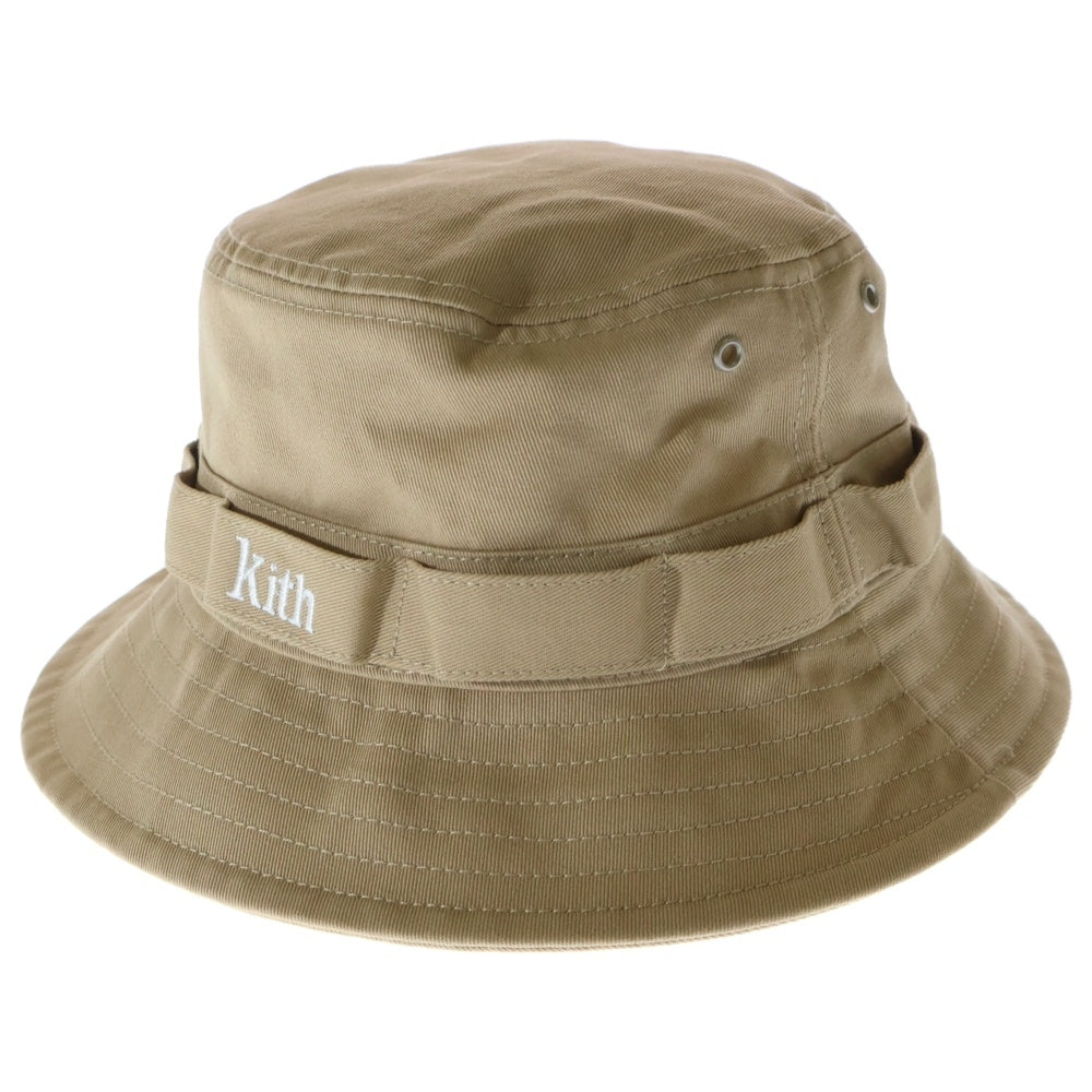 KITH(キス) Multi-Loop Serif Bucket Hat マルチループ セリフバケットハット 帽子 ベージュ KHM050317