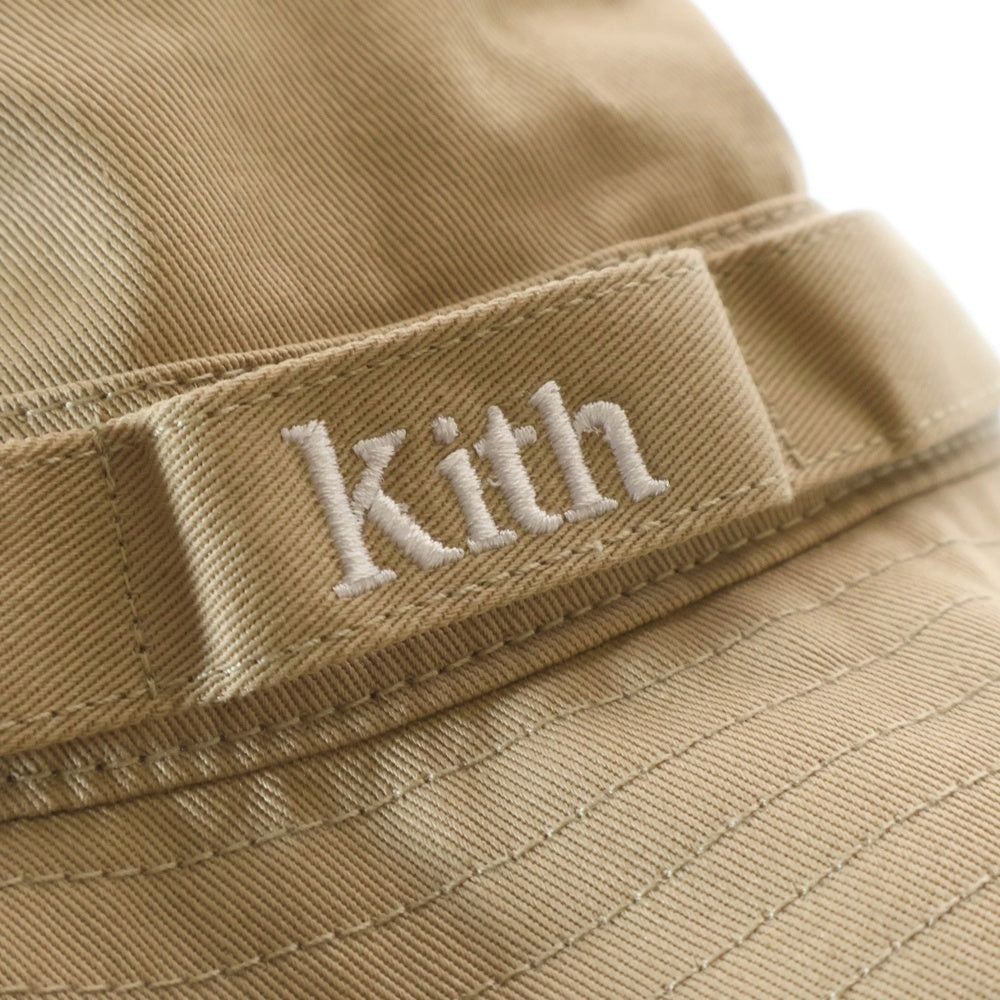 KITH(キス) Multi-Loop Serif Bucket Hat マルチループ セリフバケットハット 帽子 ベージュ KHM050317
