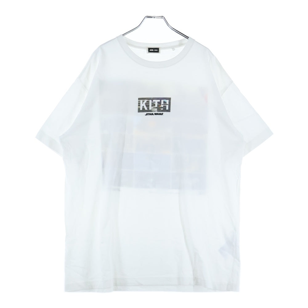 KITH(キス) ×STAR WARS Concept Tee スターウォーズ コンセプト プリントTシャツ 半袖カットソー ホワイト KHM031016