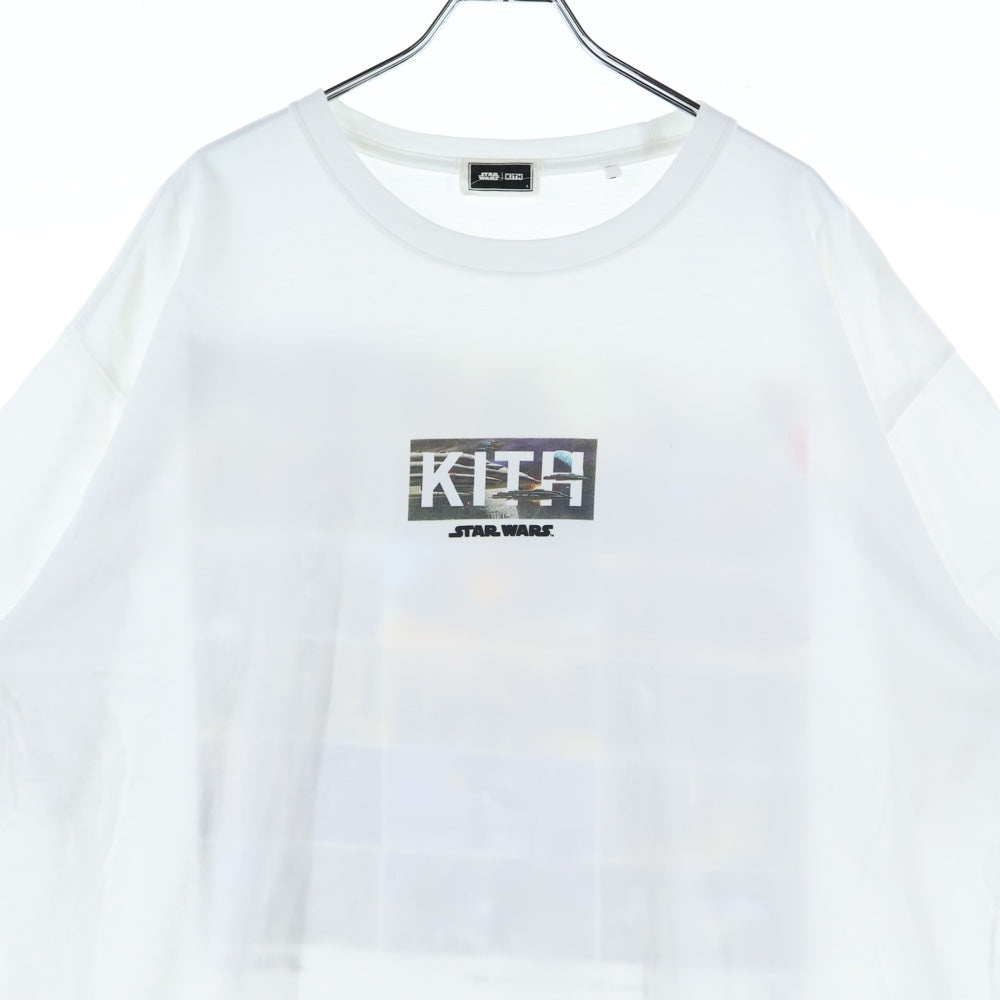 KITH(キス) ×STAR WARS Concept Tee スターウォーズ コンセプト プリントTシャツ 半袖カットソー ホワイト KHM031016