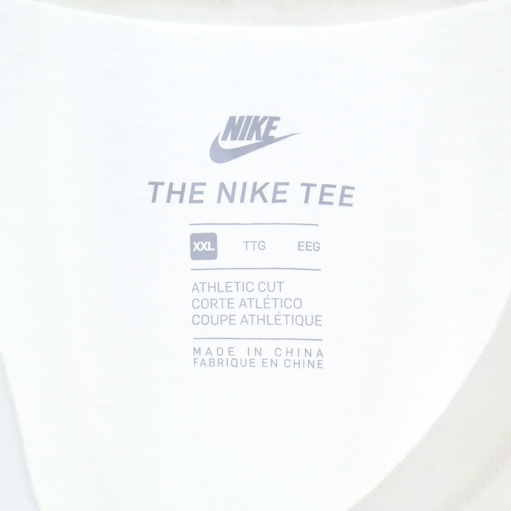 NIKE(ナイキ) CAMO PACK カモパック ロゴプリント Tシャツ 半袖カットソー ホワイト AJ6634-100