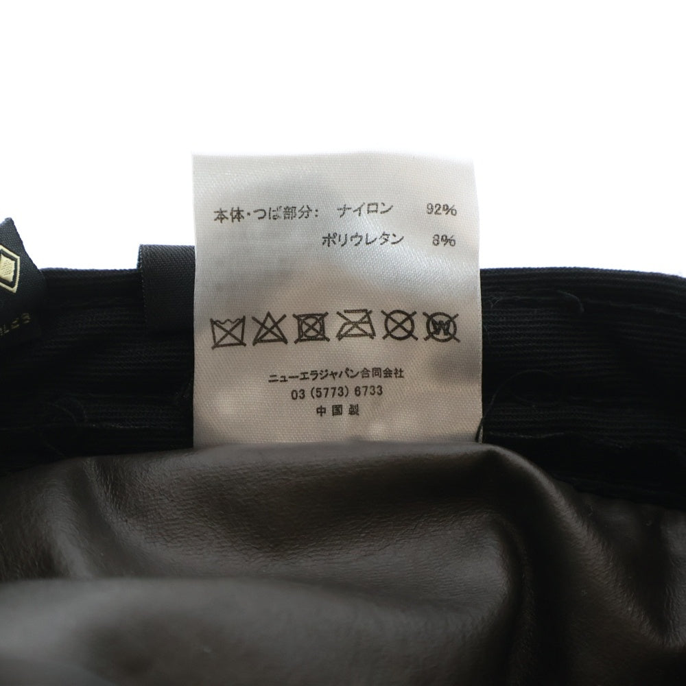 NEW ERA(ニューエラ) GORE-TEX ゴアテックス ナイロンサファリハット 帽子 ブラック