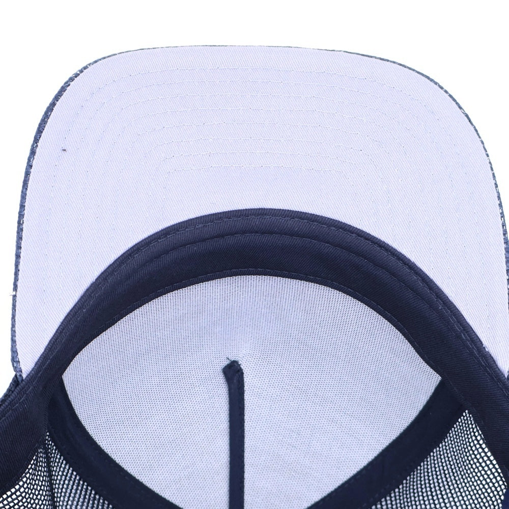 KITH(キス) ×New Era For The New York Yankees Raffia 9FIFTY Snapback ニューエラ ニューヨーク ヤンキース ラフィア スナップバックキャップ 帽子 ネイビー