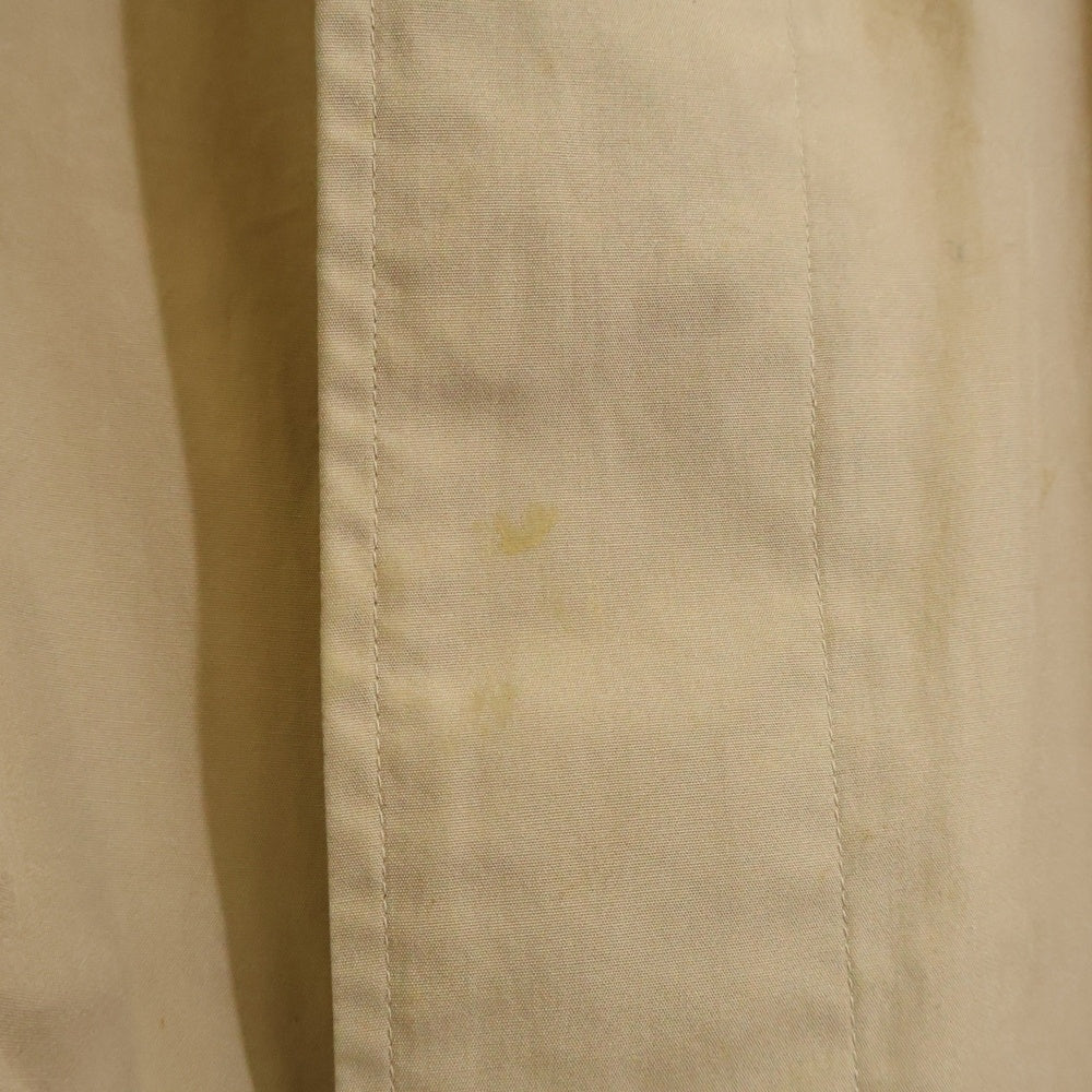 BURBERRY(バーバリー) コットン ロングステンカラーコート アウター ベージュ BAA82-957-02