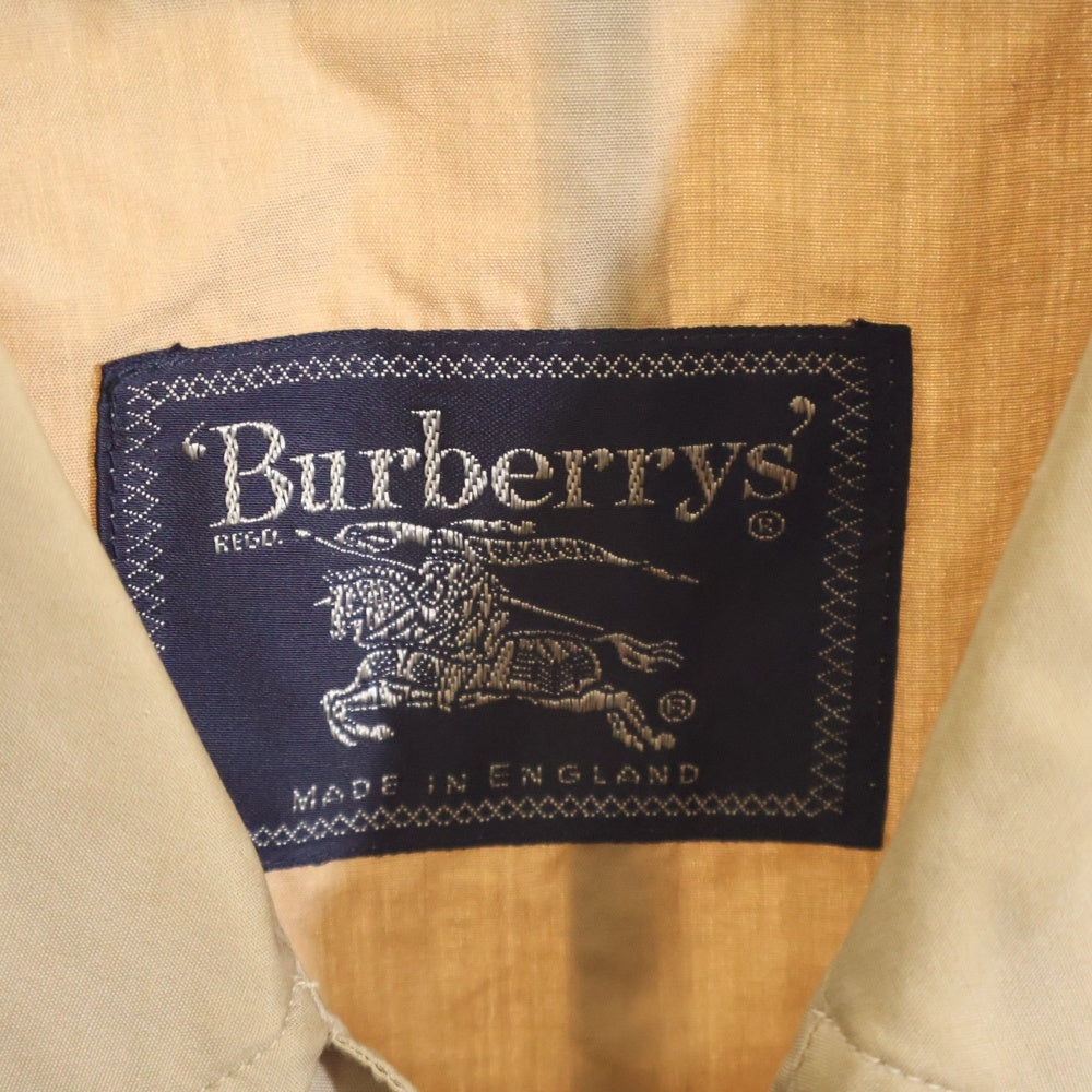 BURBERRY(バーバリー) コットン ロングステンカラーコート アウター ベージュ BAA82-957-02
