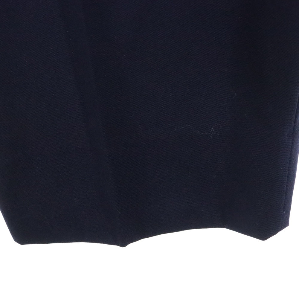 COMME des GARCONS HOMME(コムデギャルソンオム) 91SS ダブルブレスト ウールテーラードジャケット 2タックウールスラックス セットアップスーツ ネイビー AD1990 HS-11001M