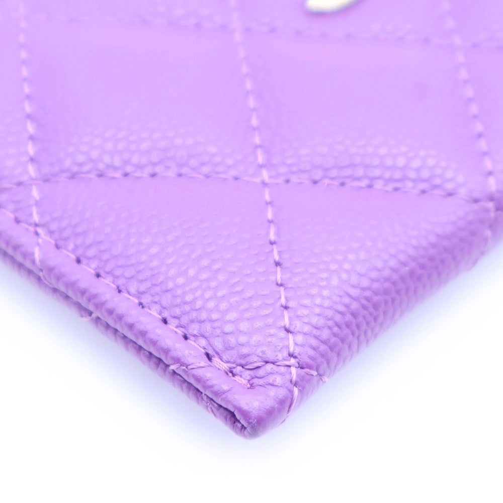 CHANEL(シャネル) マトラッセ クラシック キャビアスキン カードケース