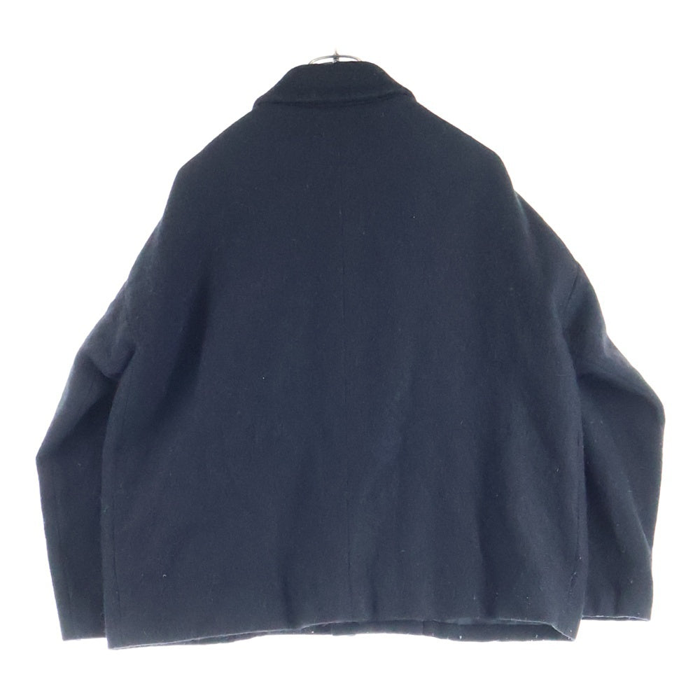 tricot COMME des GARCONS(トリコ コム デ ギャルソン) 99AW ウール混 シャツジャケット ブラック TJ-04027M AD1999