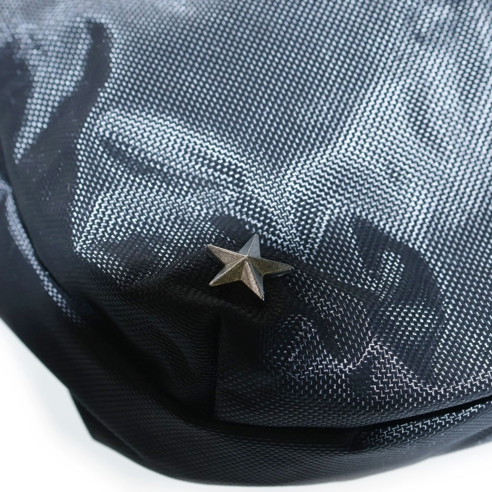 JAM HOME MADE(ジャムホームメイド) スタースタッズ ナイロンサコッシュ ショルダーバッグ ブラック