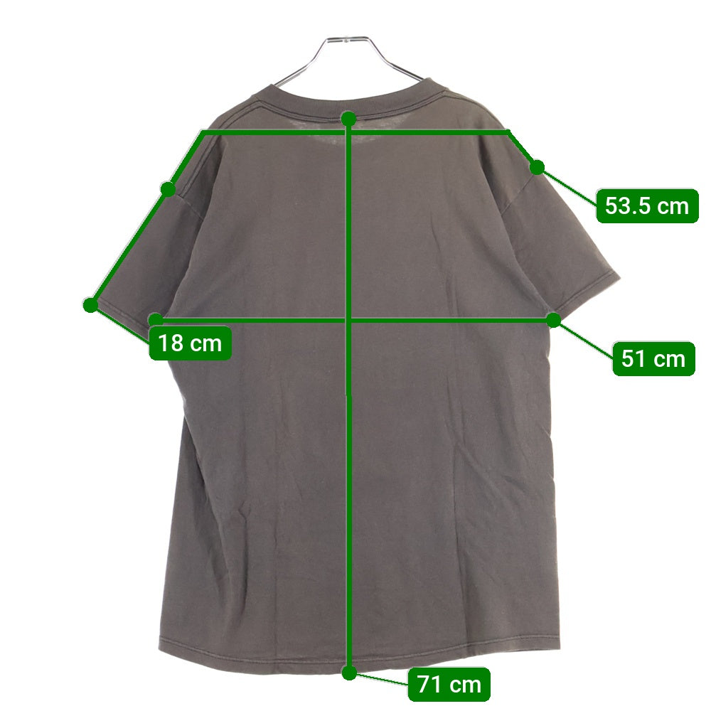 VINTAGE(ヴィンテージ) 90S PISSED SERIAL KILLER シリアルキラー ムービー プリント クルーネック 半袖Tシャツ カットソー ブラック