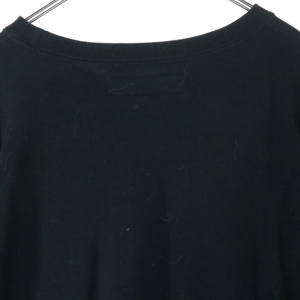 NEIGHBORHOOD(ネイバーフッド) 23AW CLASSIC SWEATSHIRT LS ロゴプリント クルーネック コットン クラシック スウェット トレーナー ブラック 232UWNH-CSM02