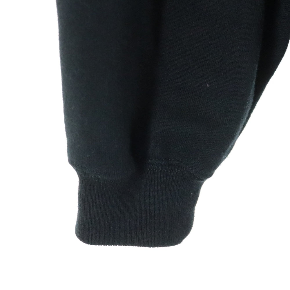 NEIGHBORHOOD(ネイバーフッド) 23AW CLASSIC SWEATSHIRT LS ロゴプリント クルーネック コットン クラシック スウェット トレーナー ブラック 232UWNH-CSM02