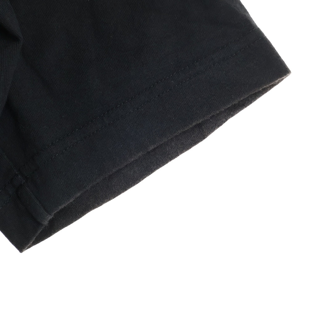 Y-3(ワイスリー) M SHADE RAW JERSEY GFX SS TEE LOGO シェード ロージャージー レイヤード バックロゴ 半袖Tシャツ カットソー ブラック GV6083