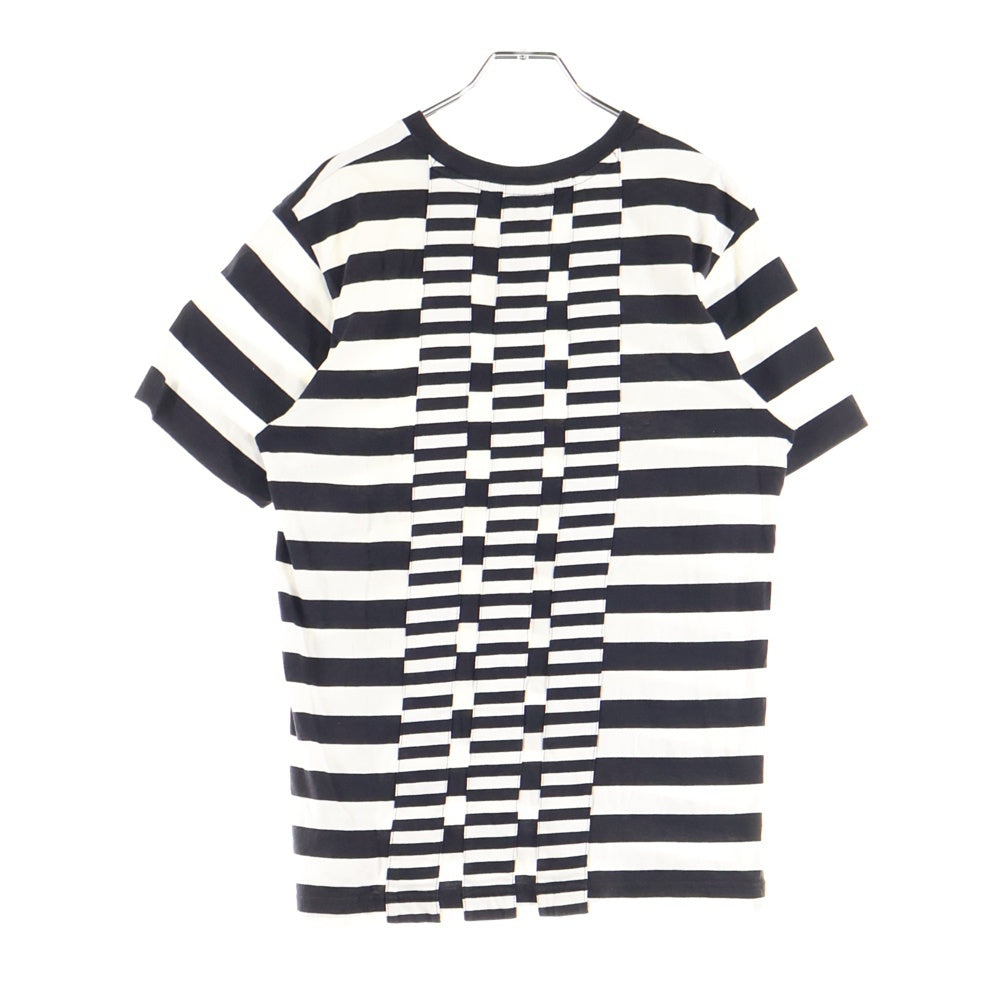 Y-3(ワイスリー) ボーダー 半袖Tシャツ カットソー ブラック/ホワイト AP2444