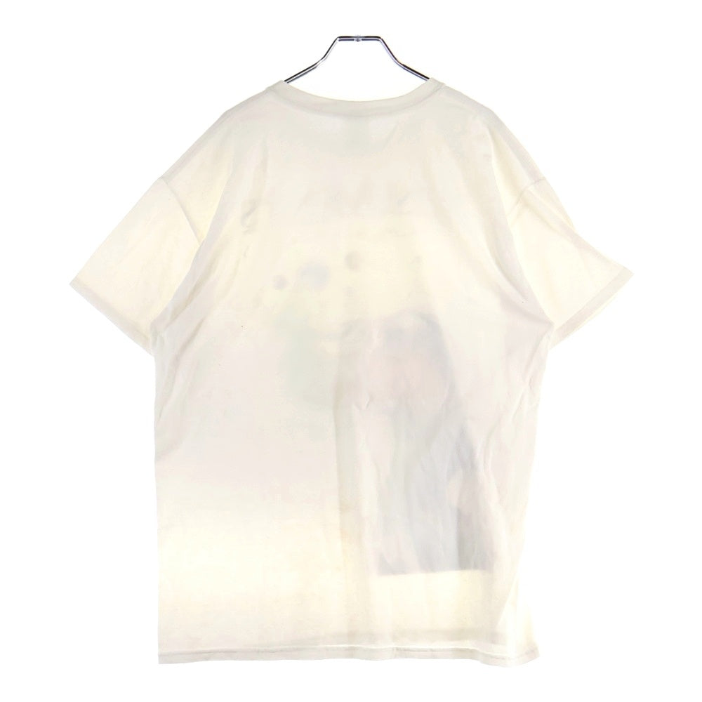 NO BRAND(ノーブランド) MONUMENTS GNOSIS モニュメンツ グノーシス プリント 半袖Tシャツ カットソー ホワイト