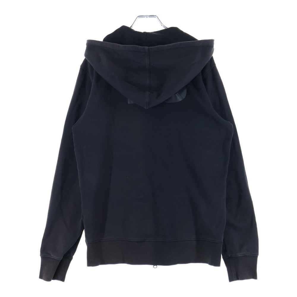 Y-3(ワイスリー) バックロゴプリント ジップアップフーディー パーカー スウェット ブラック P98172