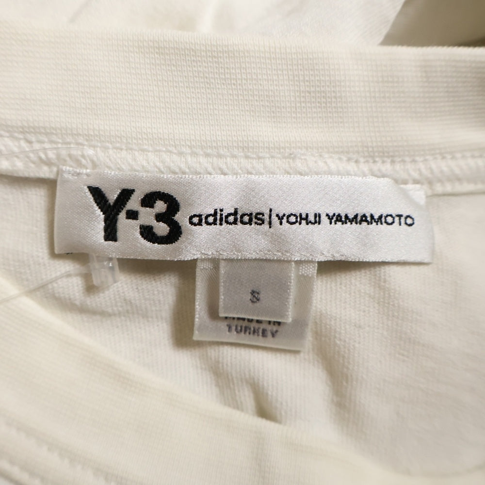 Y-3(ワイスリー) 20SS ALLEWAY GRAPHIC SS TEE アレイウェイグラフィック 半袖Tシャツ カットソー ホワイト FT1373