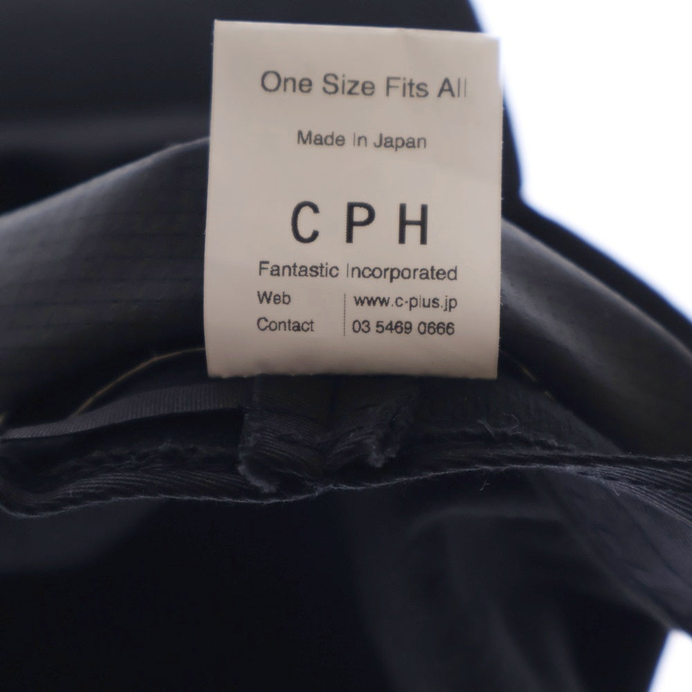 CPH(シーピーエイチ) コットン キャップ 帽子 ブラック 06-77