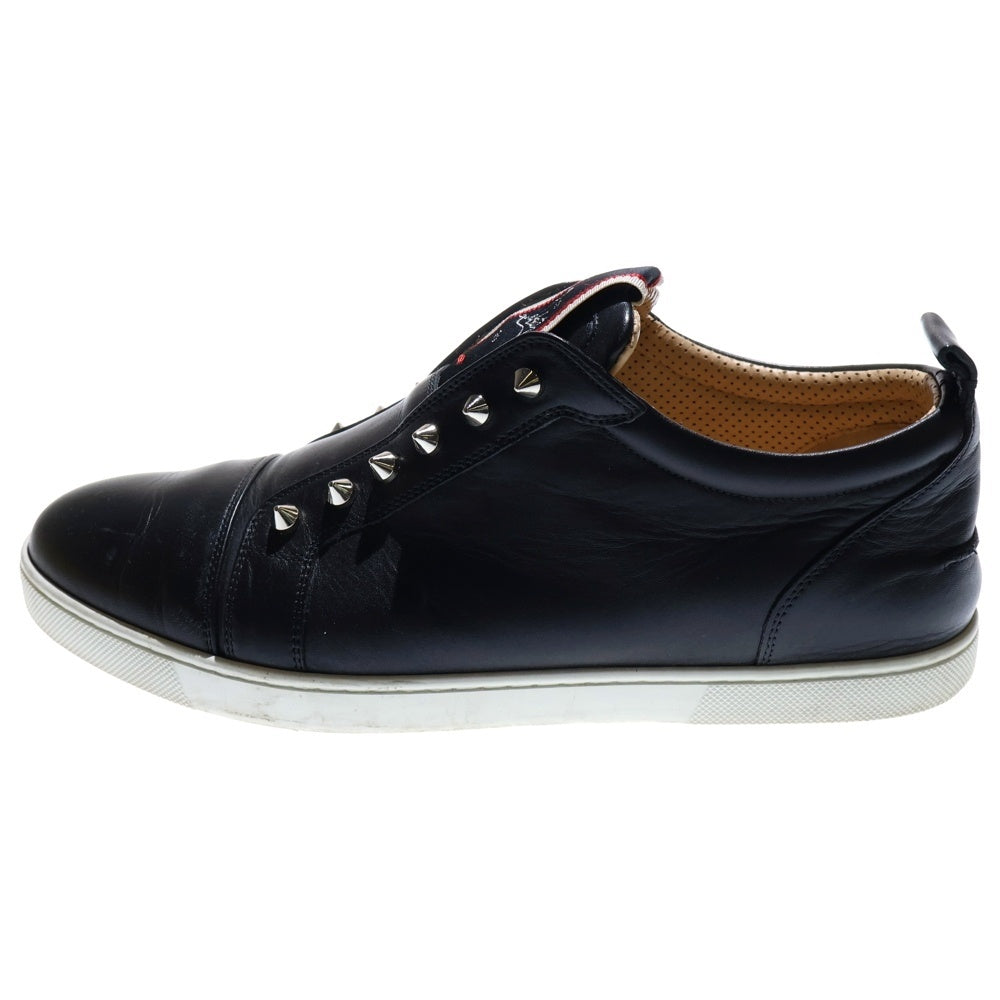CHRISTIAN LOUBOUTIN(クリスチャンルブタン) FAV FIQUE A VONTADE フィキ ア ヴォンタージ カーフレザー ローカットスニーカー ブラック 3200465