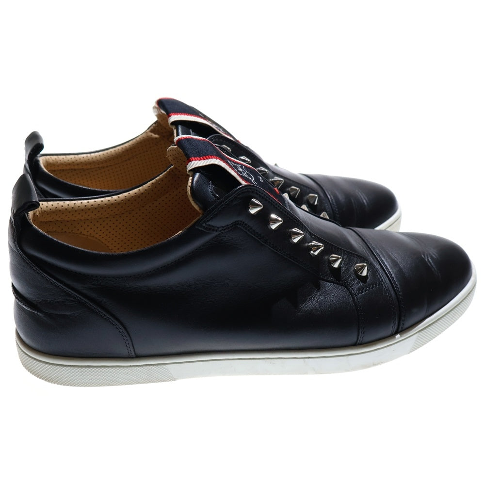 CHRISTIAN LOUBOUTIN(クリスチャンルブタン) FAV FIQUE A VONTADE フィキ ア ヴォンタージ カーフレザー ローカットスニーカー ブラック 3200465
