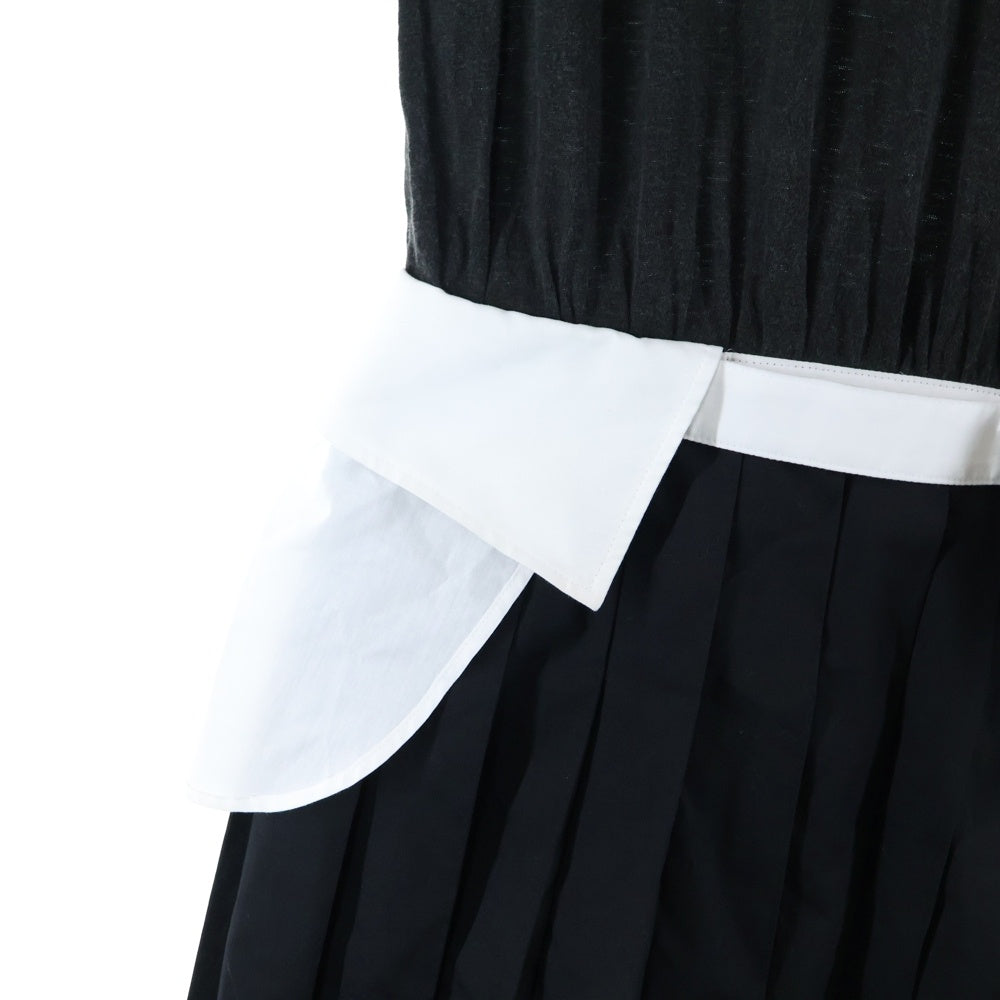 UNDERCOVER(アンダーカバー) 21SS layered pleated T-shirt dress