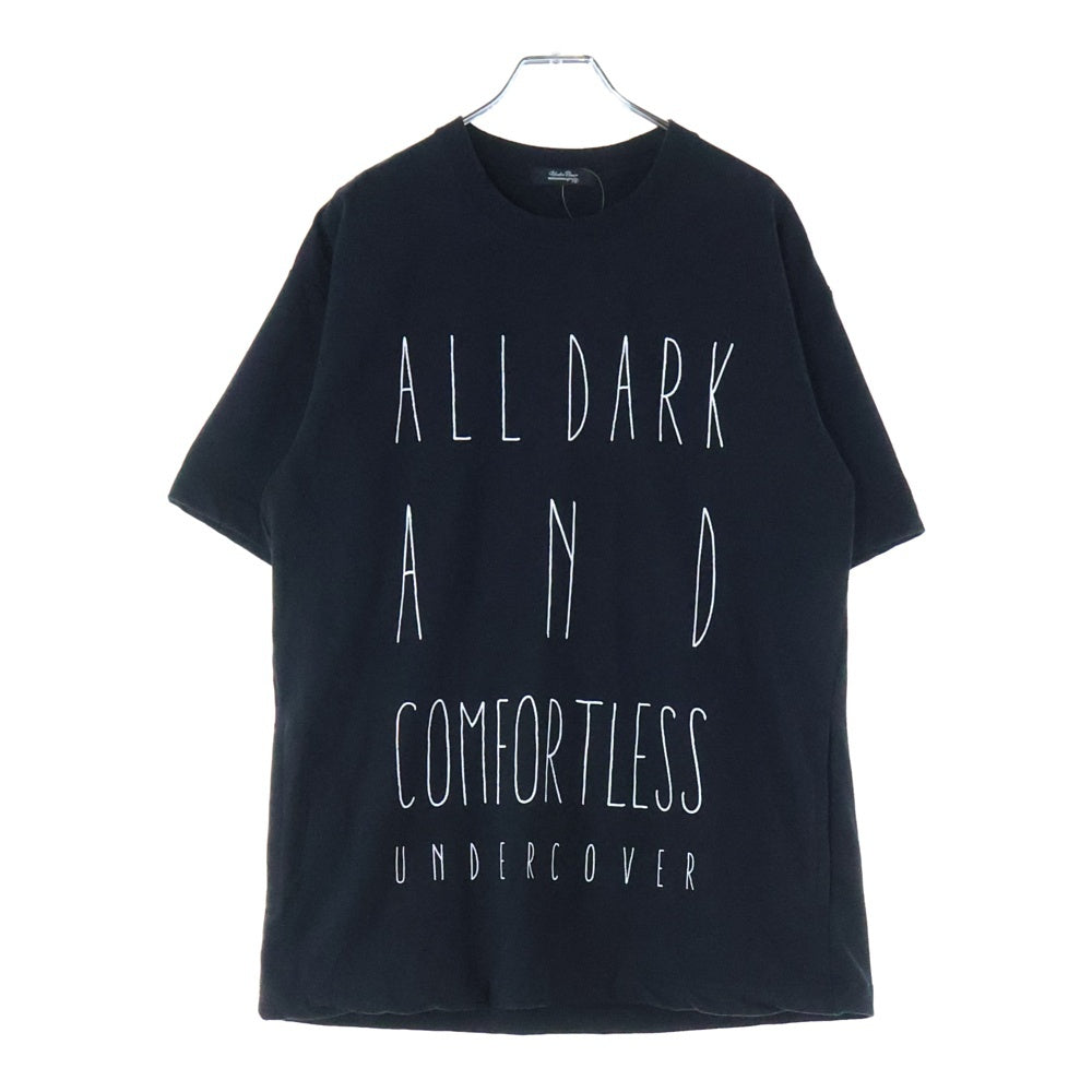 UNDERCOVER(アンダーカバー) 16AW Print T-Shirts メッセージプリントTシャツ 半袖カットソー ブラック UCR8803