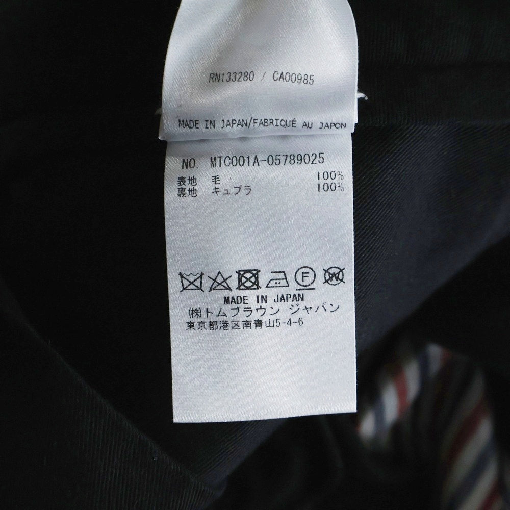 THOM BROWNE(トムブラウン) チェック柄 裏地トリコロール ウール ノッチドラペル 3B テーラードジャケット ノータックスラックスパンツ セットアップ MJC001A-05789025/MTC001A-05789025