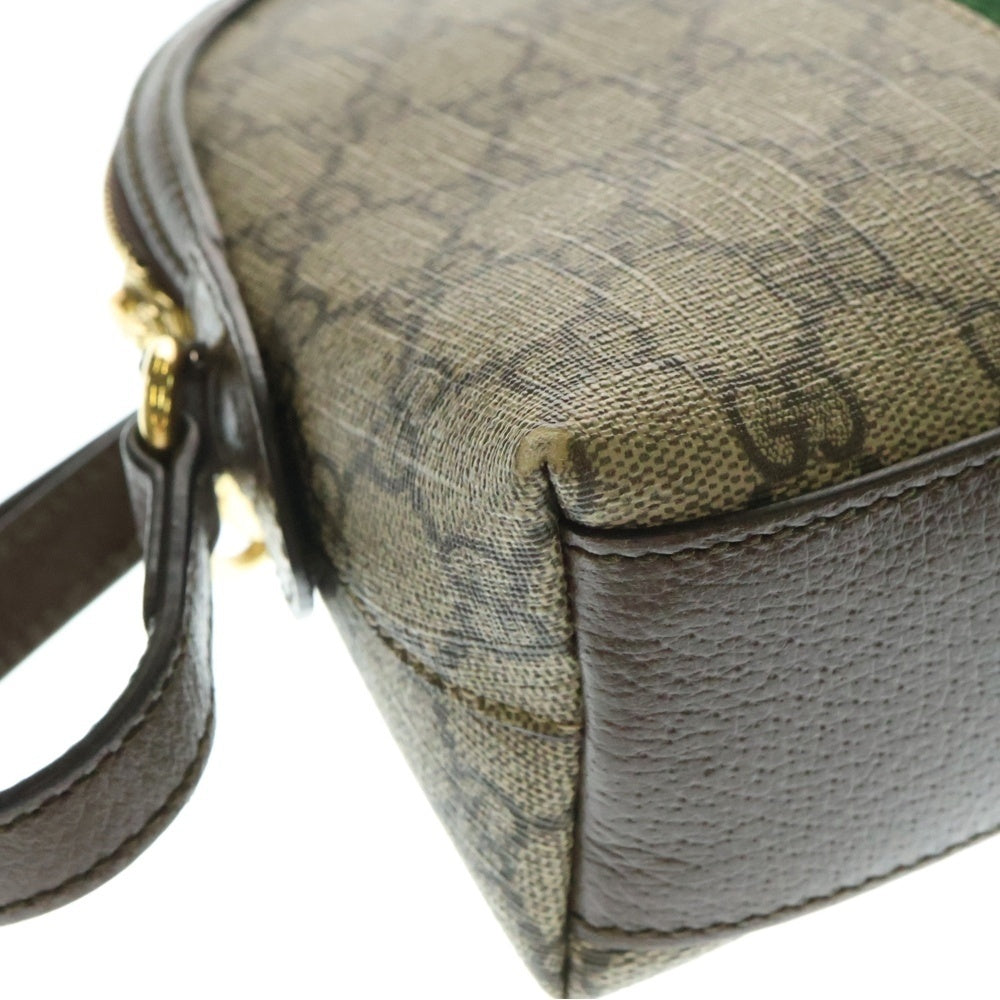 GUCCI(グッチ) GGスプリーム オフディア ショルダーバッグ 総柄 ベージュ 499621