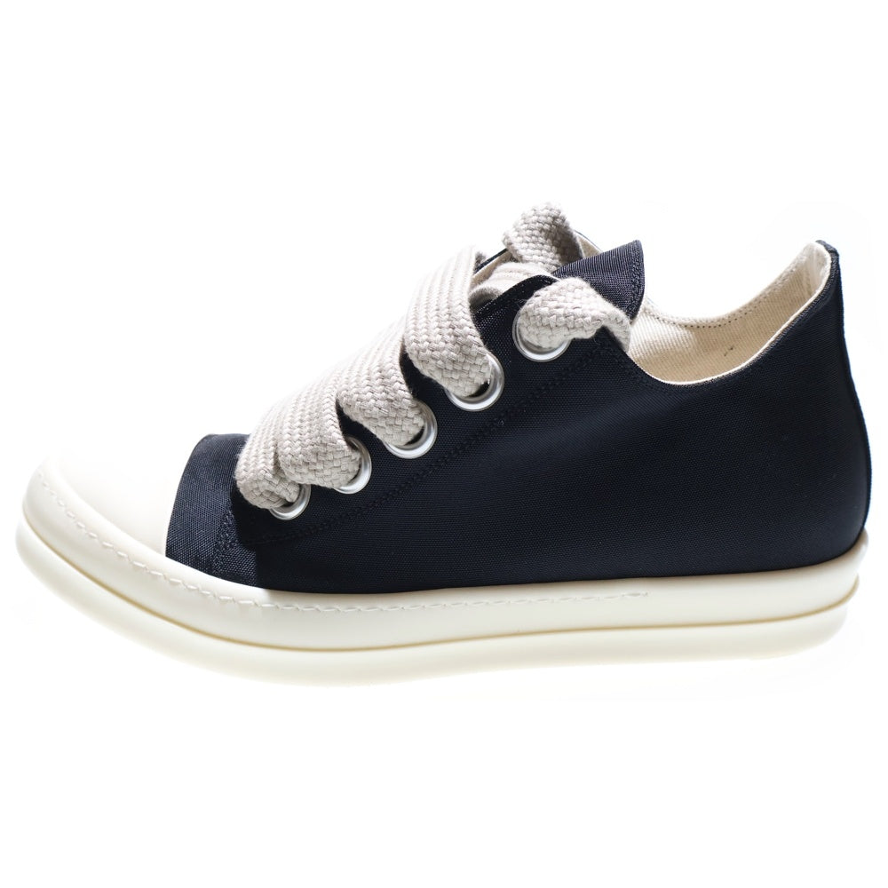 DRKSHDW(ダークシャドウ) JUMBO LACES LOW NYLON CANVAS SNEAK ジャンボレース ナイロンキャンバス ローカットスニーカー ブラック/ホワイト DU02E7819